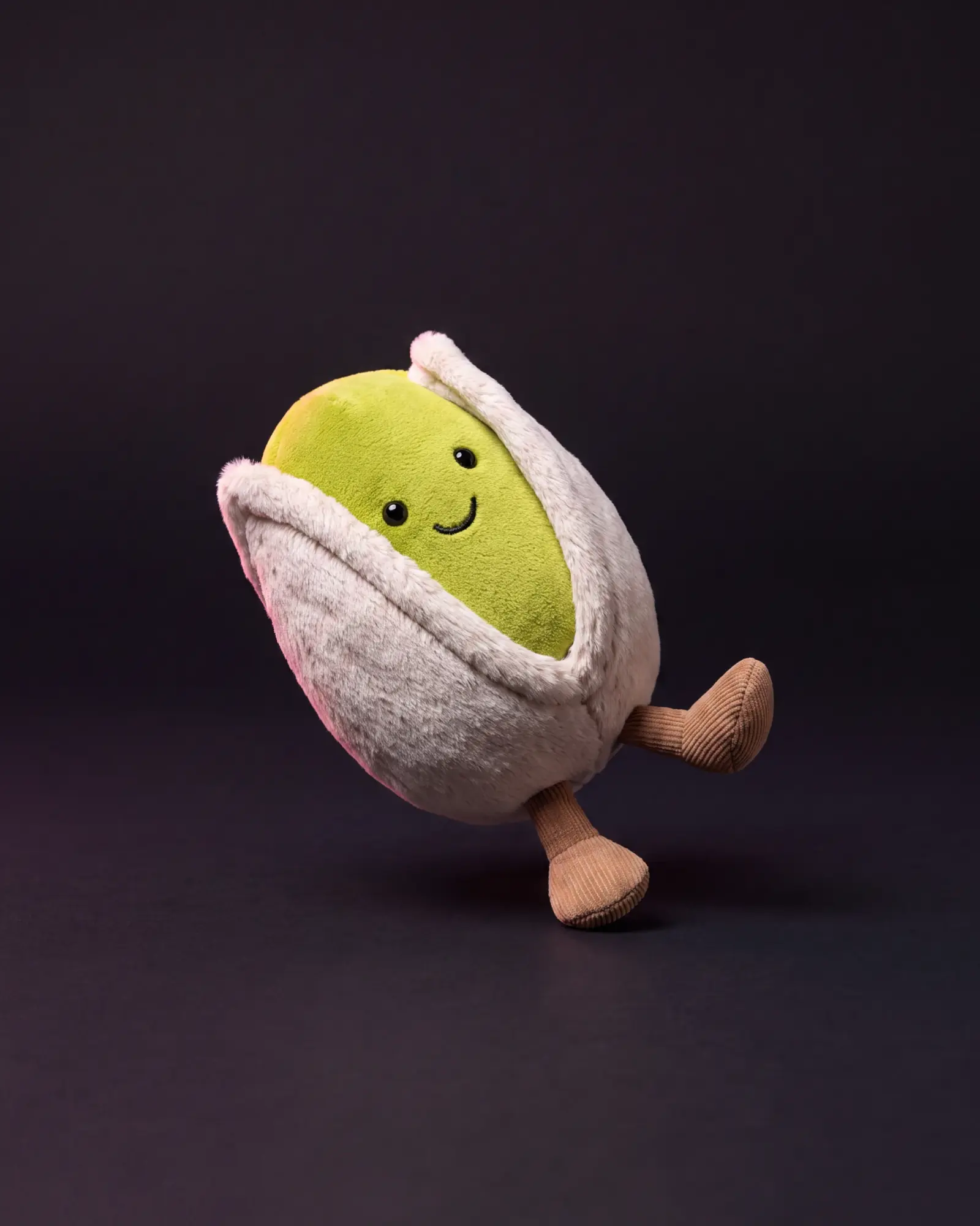 Amuseables Horatio Pistachio on a dark studio background.