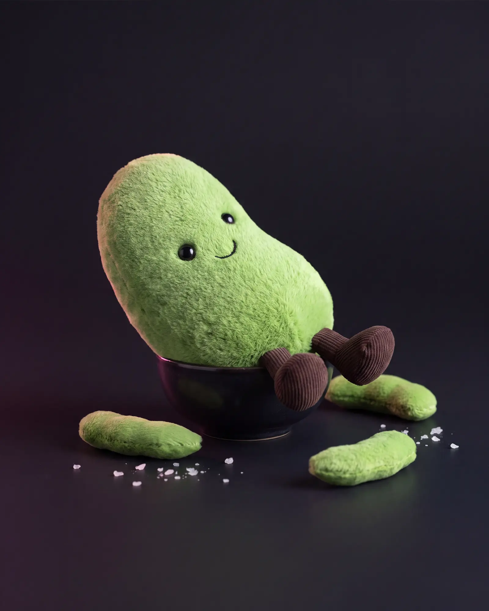 Amuseables Soyella Edamame Bean、別角度からの一枚。
